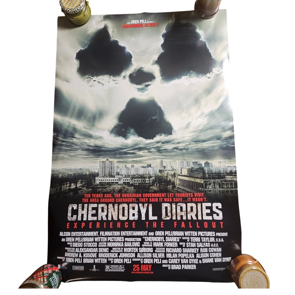 Chernobyl Diaries 2012 Original Movie Poster 27x40 Jesse McCartney Horror D/S